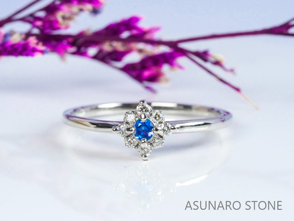 【お仕立て用】空枠番号：5513I　2.5mm用　リング枠　取り巻き【オーダージュエリー用】