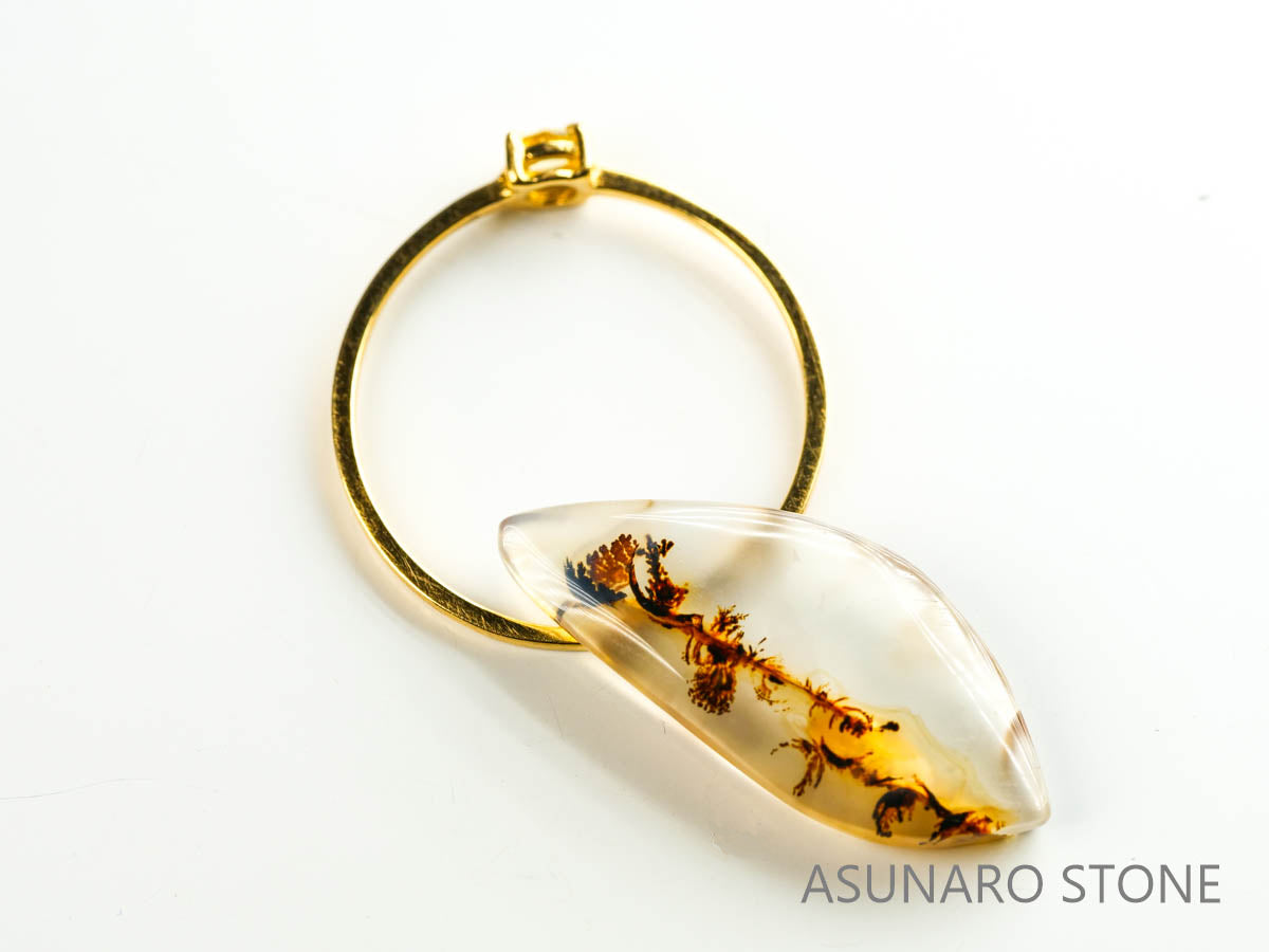 デンドリチックアゲート　ブラジル産 　5.07ct　【230215-1480】