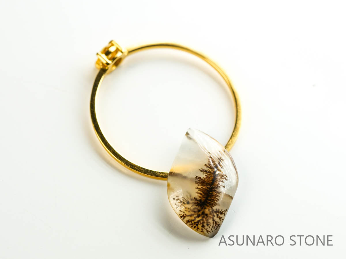 デンドリチックアゲート　ブラジル産 　2.21ct　【230215-1481】