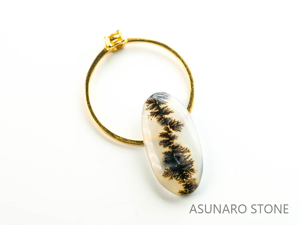 デンドリチックアゲート　ブラジル産 　3.66ct　【230215-1485】