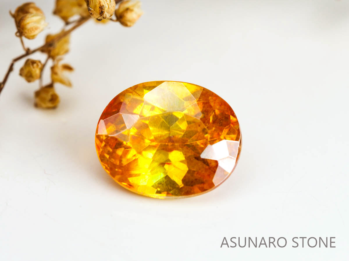 スファレライト　オーバルカット　スペイン産 　1.57ct【230210-1452】