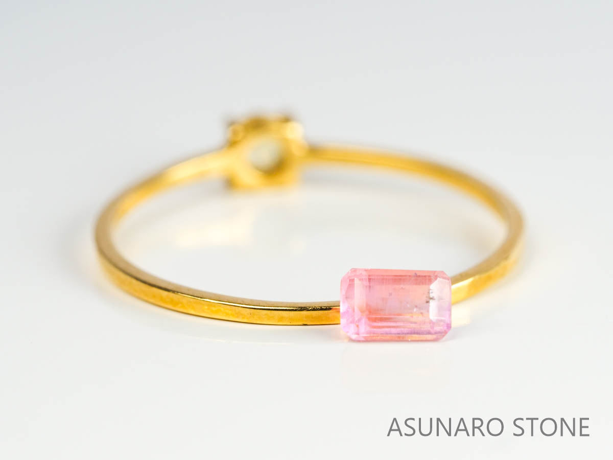 ペツォッタイト　エメラルドカット　マダガスカル産 　0.28ct【230213-1455】