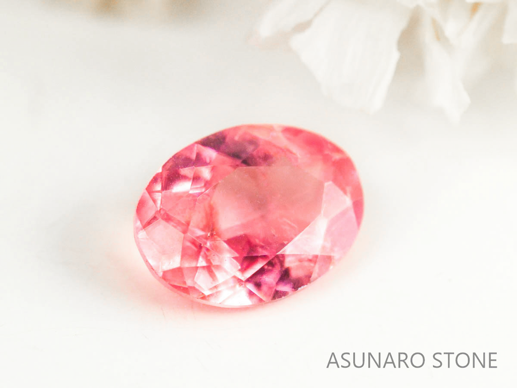 ロードクロサイト オーバルカット　アメリカ・スイートホーム産　0.56ct　【230217-1462】