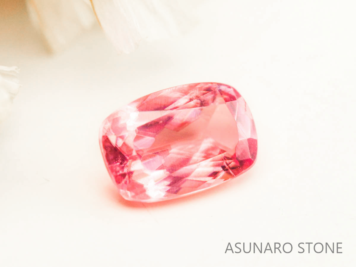 ロードクロサイト クッションカット　アメリカ・スイートホーム産　0.54ct　【230217-1463】