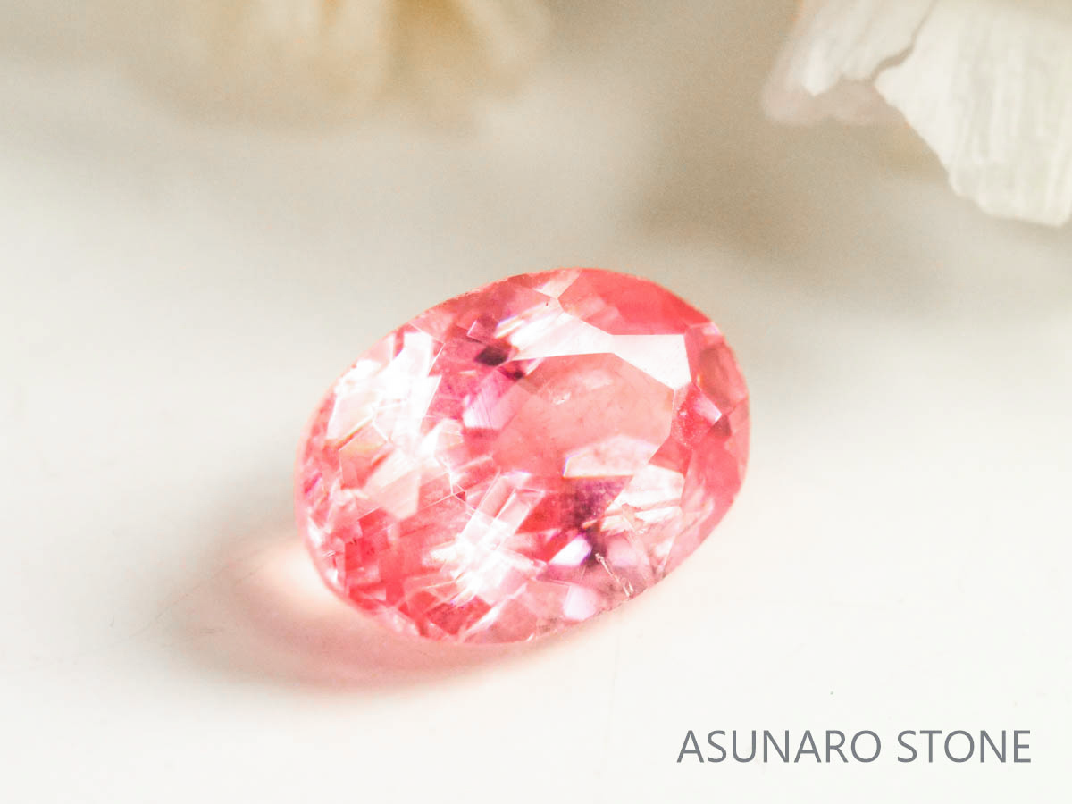 ロードクロサイト 　オーバルカット　アメリカ・スイートホーム産　0.59ct　【230217-1464】