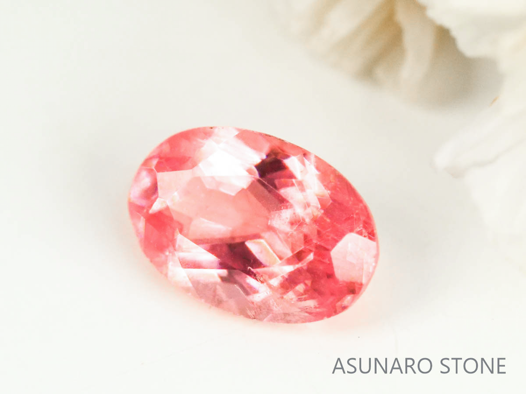 ロードクロサイト 　オーバルカット　アメリカ・スイートホーム産　0.59ct　【230217-1464】