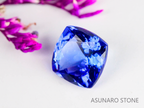 タンザナイト  クッションカット　タンザニア産　　1.64ct【230217-1467】