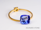 タンザナイト  クッションカット　タンザニア産　　1.64ct【230217-1467】