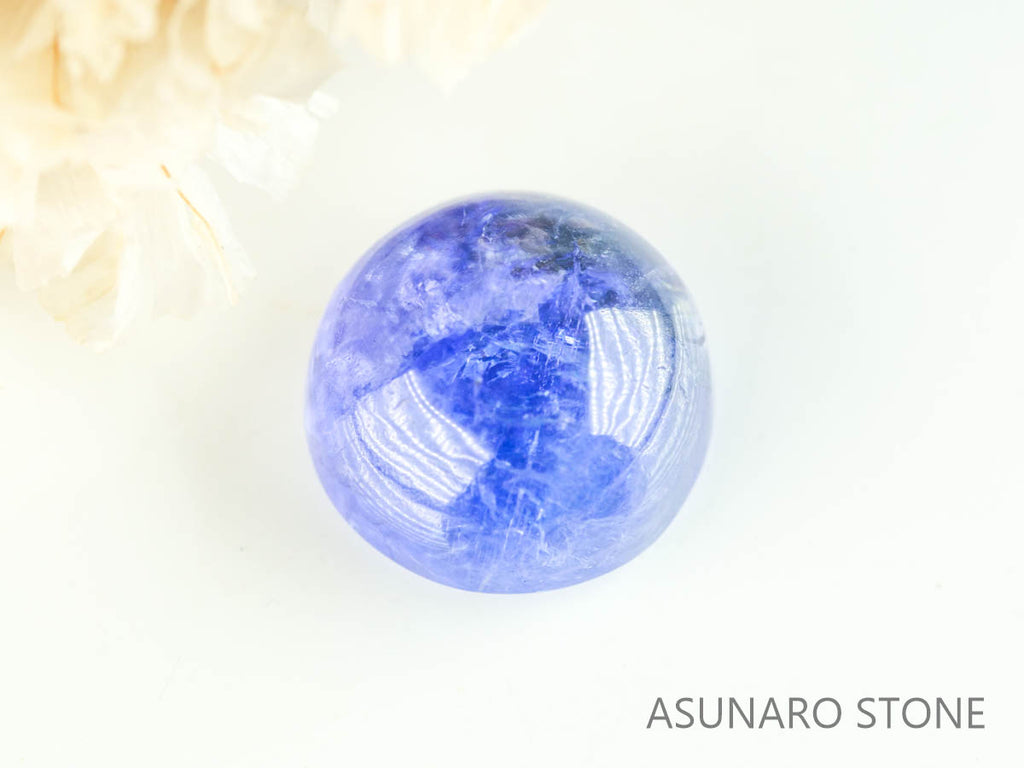 バイカラーゾイサイト（タンザナイト）  カボション　タンザニア産　　2.74ct【230215-1496】