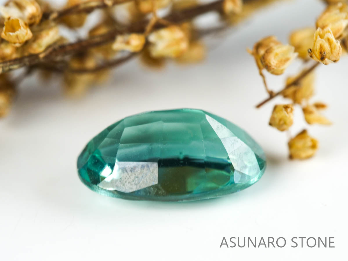 ブルートルマリン　オーバルカット　アフガニスタン産　　1.36ct【230313-1617】