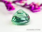 ブルーグリーントルマリン　クッションカット　アフガニスタン産　　1.36ct【230313-1621】
