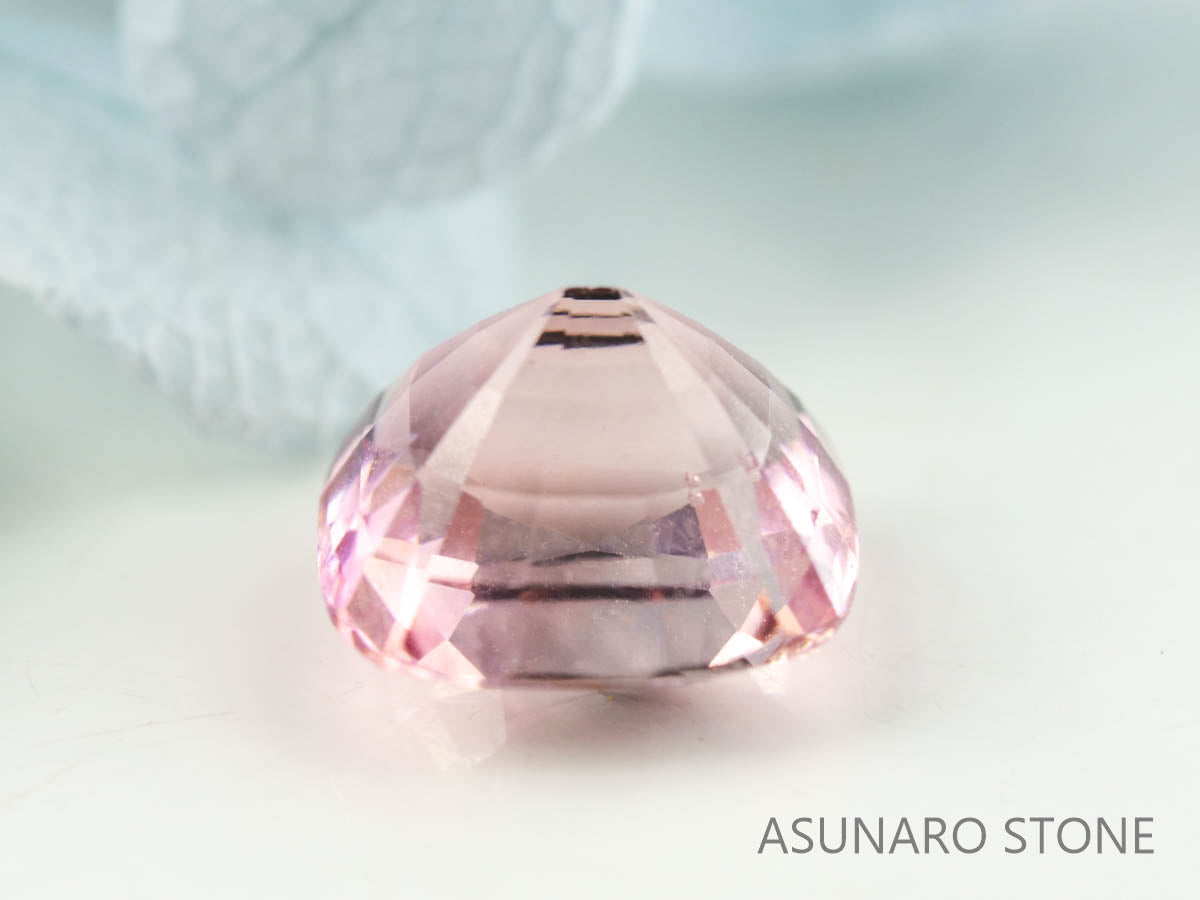 ピーチカラートルマリン　クッションカット　ブラジル産　　1.42ct【230313-1622】