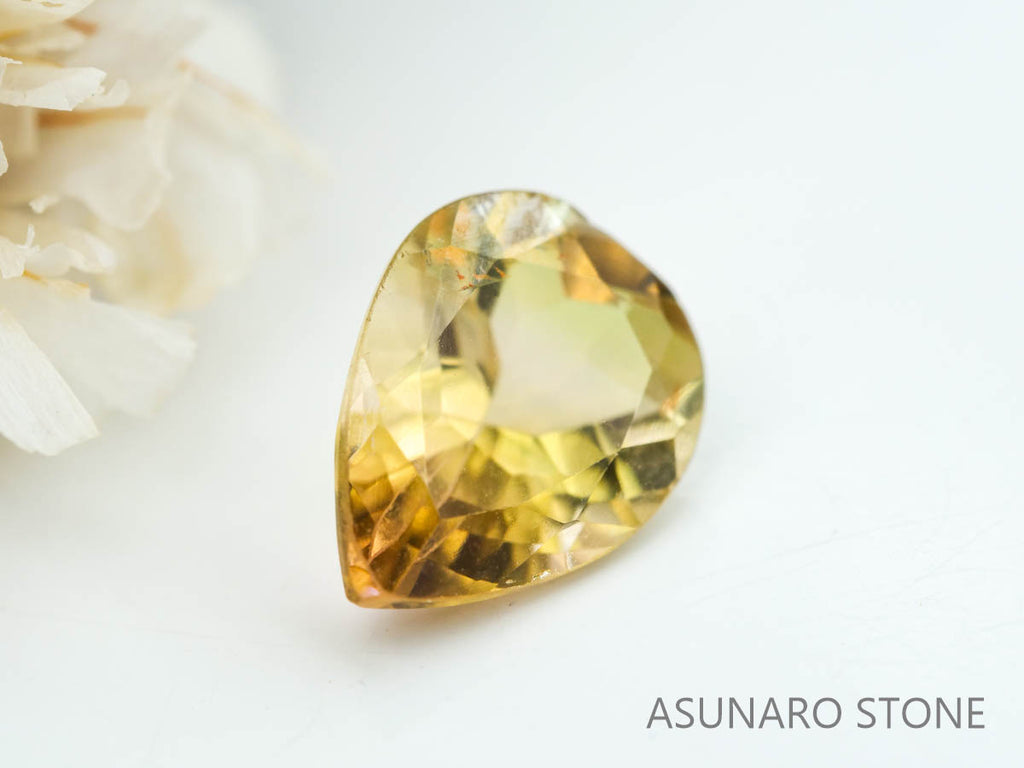 バイカラートルマリン　ペアシェイプ　ルワンダ産　　0.94ct【230313-1632】