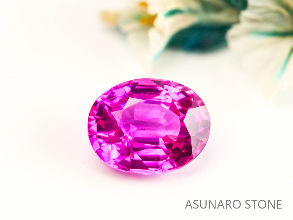 非加熱ルビー　オーバルカット　 タイ産　0.36ct  【230220-1505】