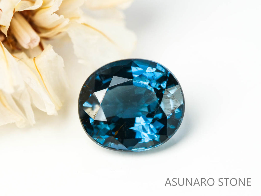 ブルースピネル 　オーバルカット　スリランカ産　1.15ct　【220926-1513】