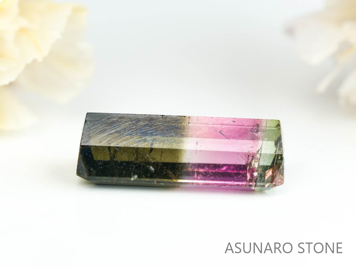 パーティーカラードトルマリン　エメラルドカット　ブラジル産　　1.33ct【230313-1634】