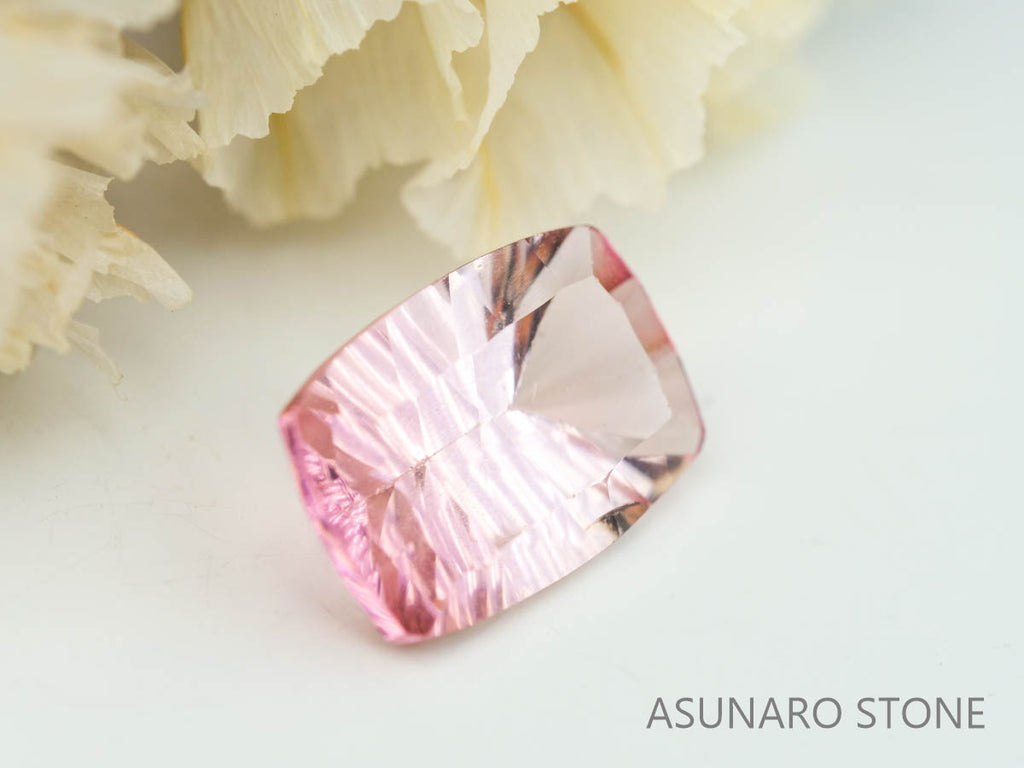 バイカラートルマリン　コンケーブカット　ルワンダ産　　1.50ct【230303-1537】