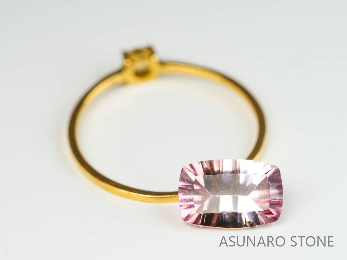 バイカラートルマリン　コンケーブカット　ルワンダ産　　1.50ct【230303-1537】