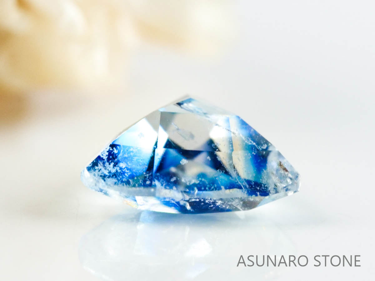 ユークレース トリリアントカット ジンバブエ産 0.91ct【220222-1535】 – ASUNARO STONE