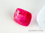 ホットピンクスピネル 　クッションカット　スリランカ産　0.22ct　【230227-1514】