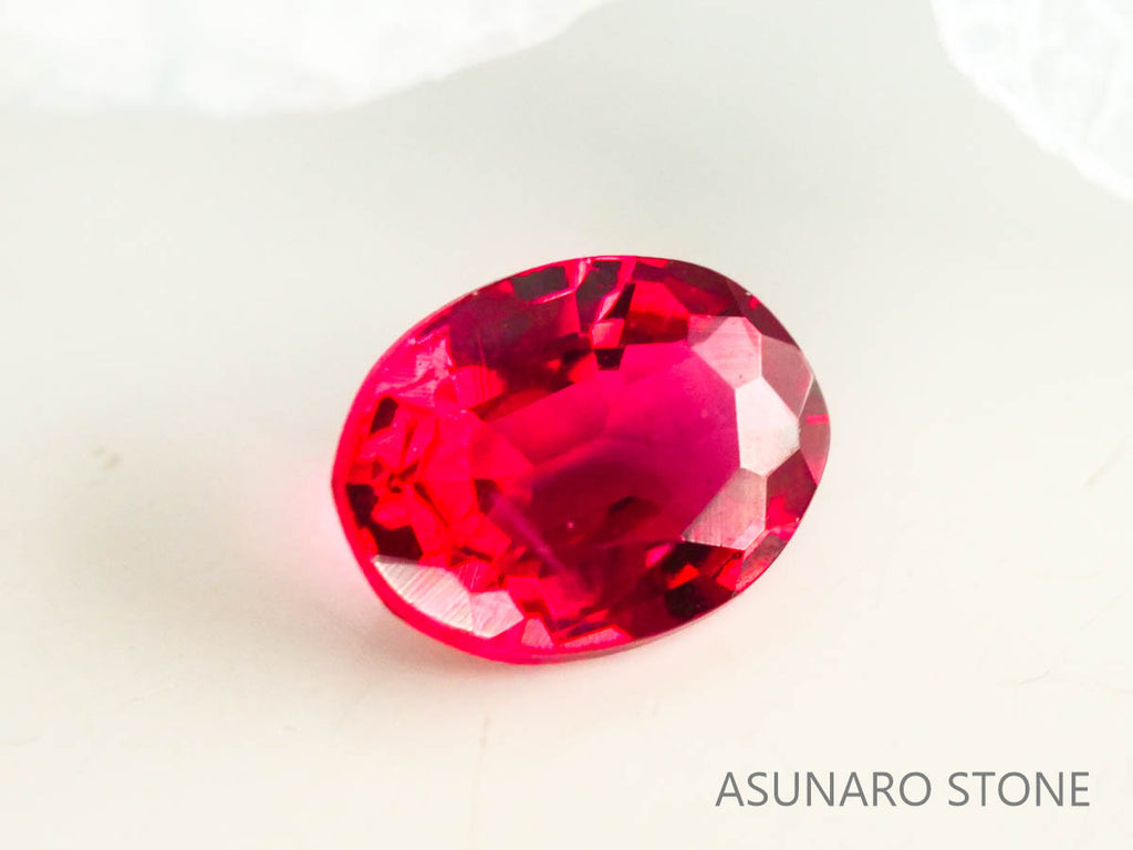 レッドスピネル 　オーバルカット　スリランカ産　0.17ct　【230227-1521】