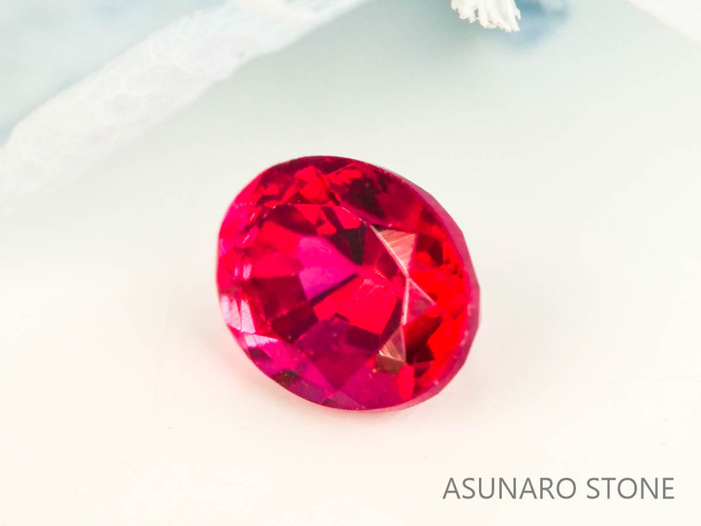 レッドスピネル 　オーバルカット　スリランカ産　0.28ct　【230227-1522】