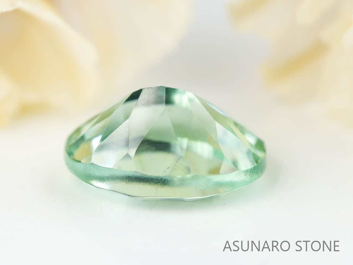 ミントブルートルマリン　コンケーブカット　ルワンダ産　　1.16ct【230303-1543】