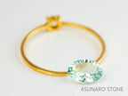 シーフォームトルマリン　コンケーブカット　ルワンダ産　　0.76ct【230303-1544】
