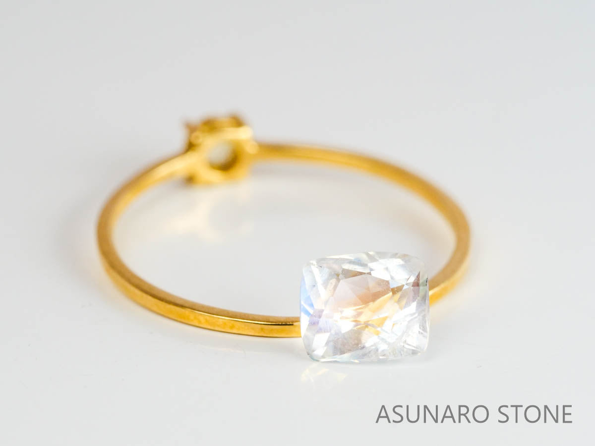 アンデシンラブラドライト  ラウンドカット　マダガスカル産　　0.74ct【230329-1556】