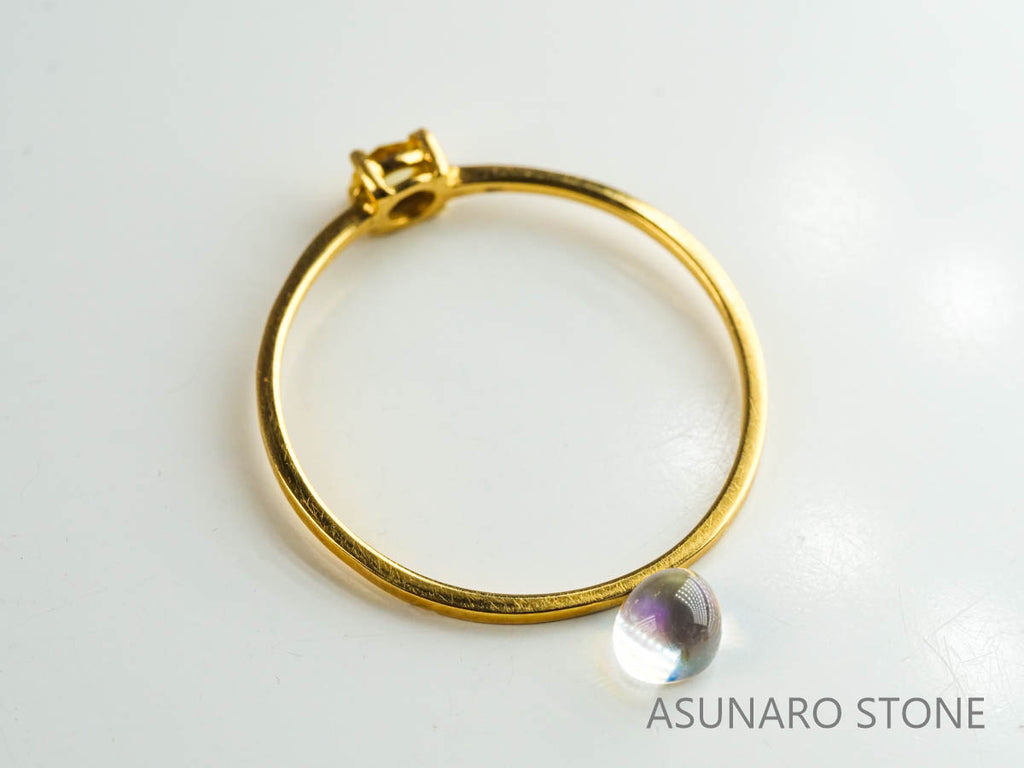 アンデシンラブラドライト　カボション　マダガスカル産　　0.34ct【230329-1567】