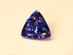 タンザナイト  トリリアントカット タンザニア産 日独ソーティング付 2.94ct【tn21040236】