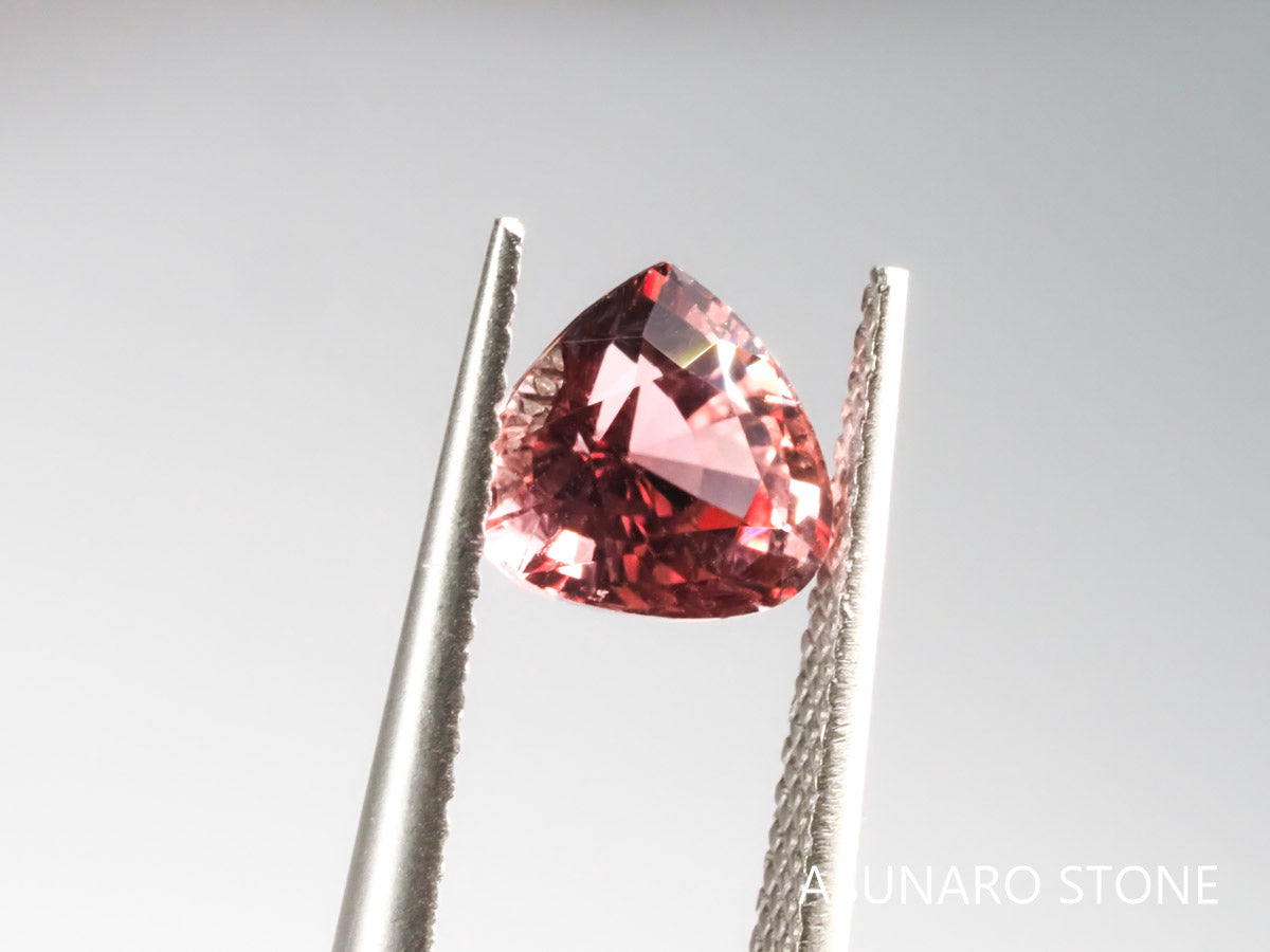 チェリーピンクトルマリン マロンカット コンゴ産 1.44ct【tm21040247】