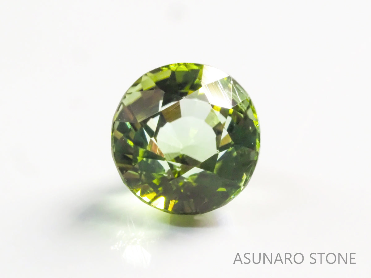 ミントカラートルマリン ラウンドカット コンゴ産 0.93ct【tm21040279】