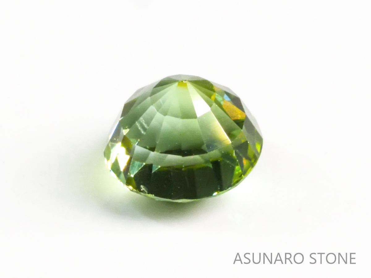 ミントカラートルマリン ラウンドカット コンゴ産 0.93ct【tm21040279】