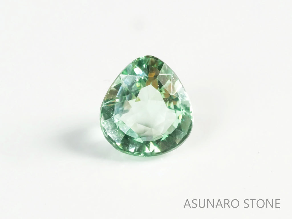 シーフォームトルマリン マロンカット アフガニスタン産 1.01ct【tm21030277】