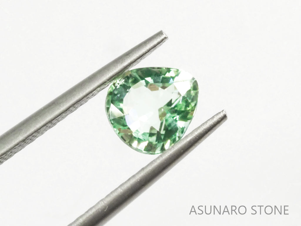 シーフォームトルマリン マロンカット アフガニスタン産 1.01ct【tm21030277】