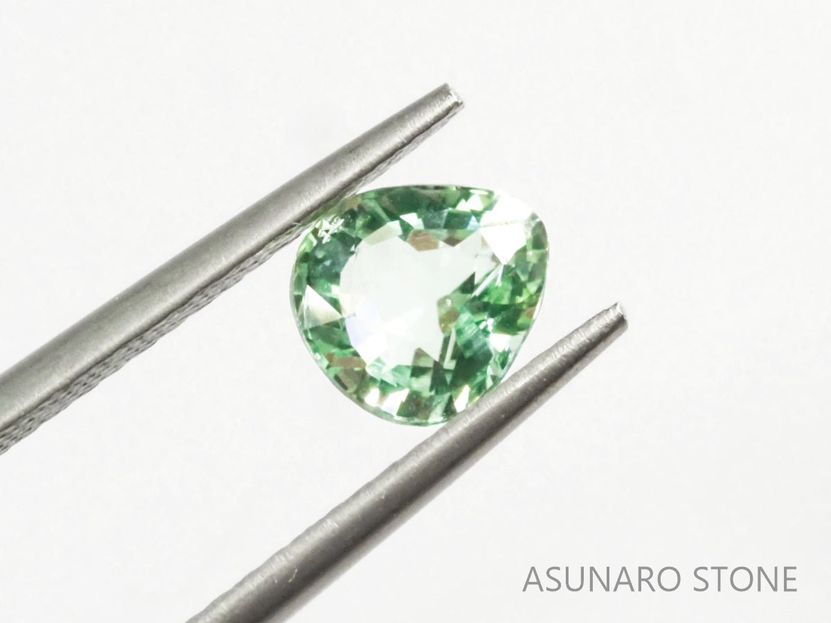 シーフォームトルマリン マロンカット アフガニスタン産 1.01ct【tm21030277】