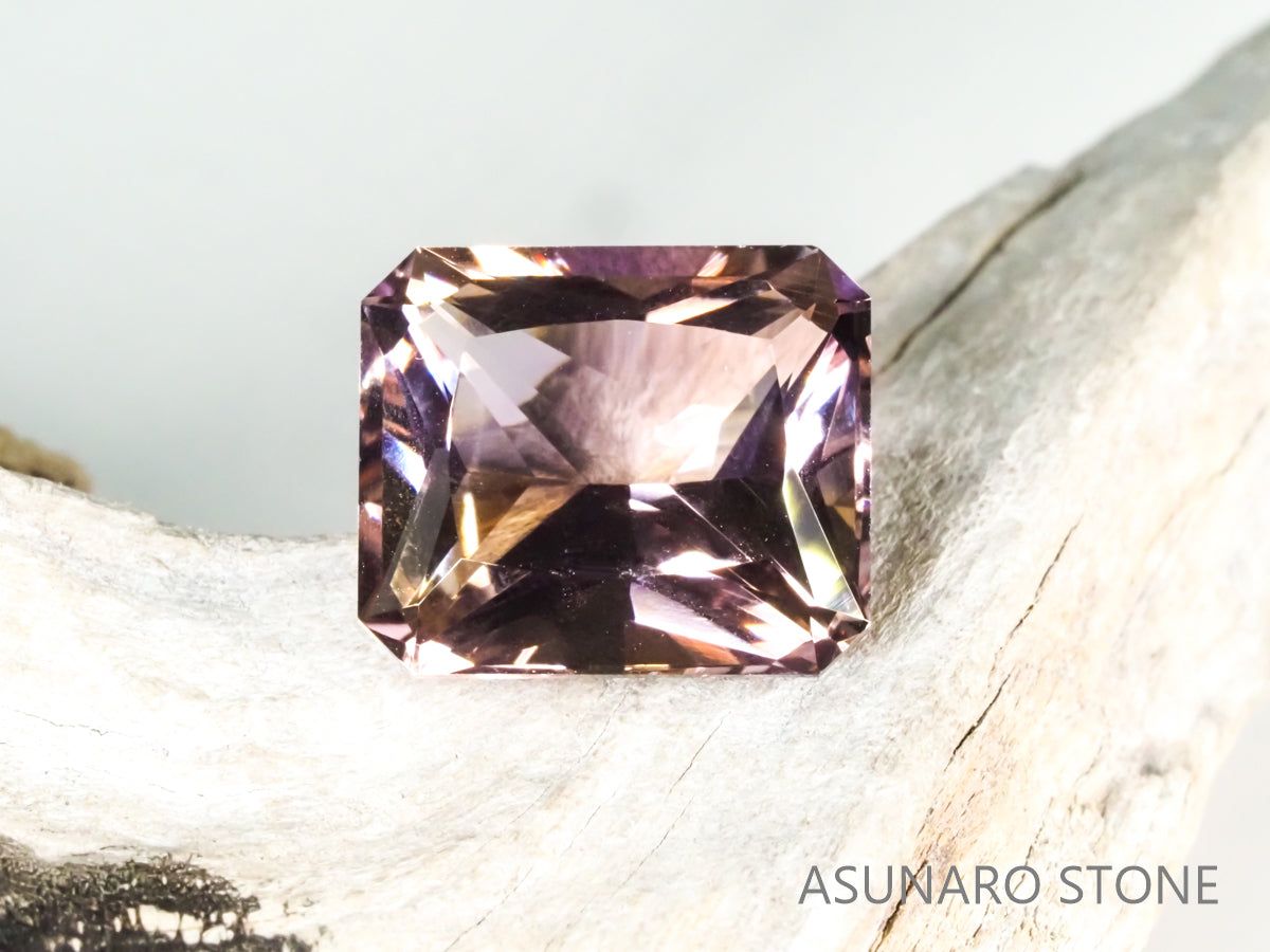 アメトリン エメラルドカット ボリビア産 10.54ct【tm210529-0293】