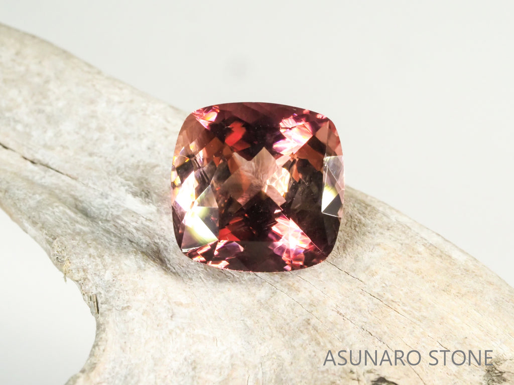 バイカラートルマリン クッションカット コンゴ産 4.86ct【tm210529-0294】