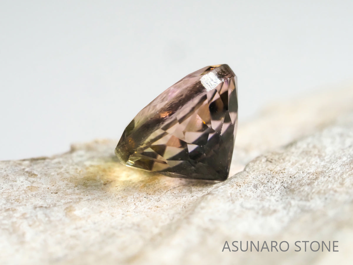 バイカラートルマリン ラウンドカット ブラジル産 1.21ct【pt21050295】