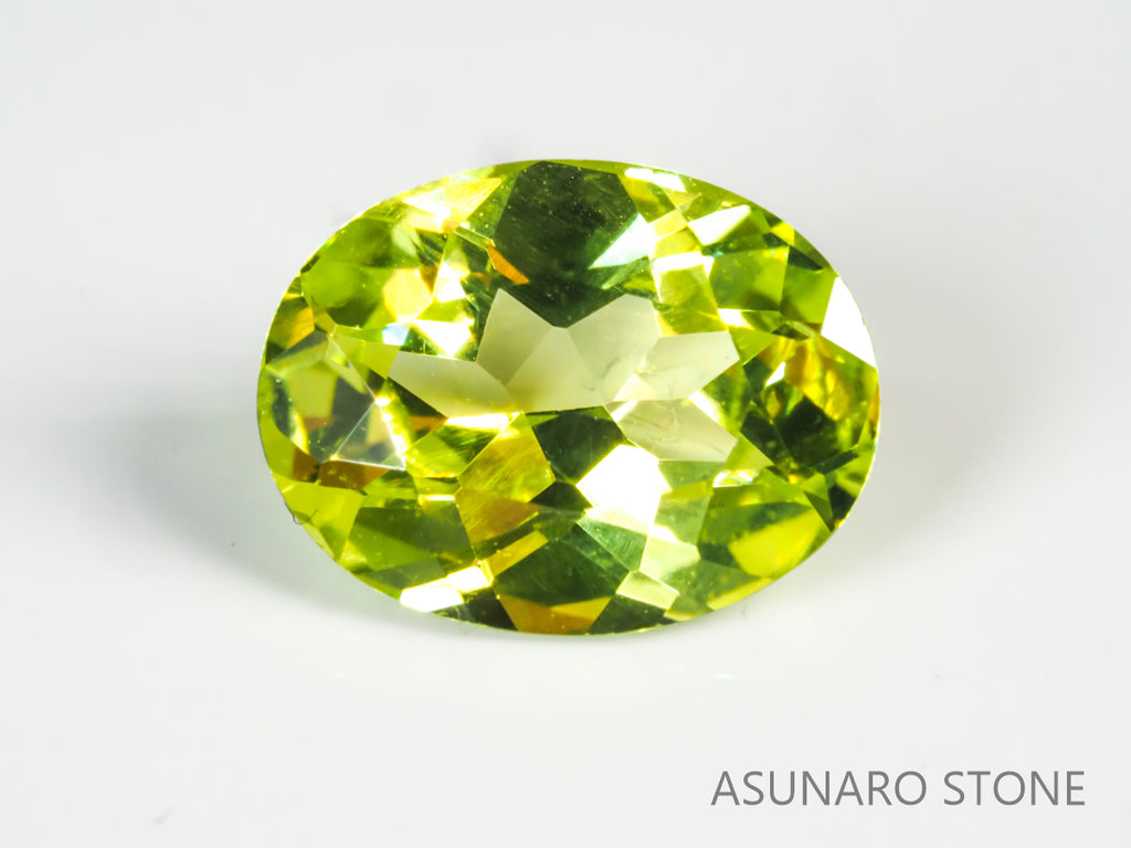 パロットクリソベリル オーバルカット インド・オリッサ産 1.73ct【pt2105306】