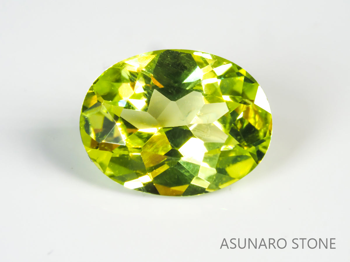 パロットクリソベリル オーバルカット インド・オリッサ産 1.73ct【pt2105306】