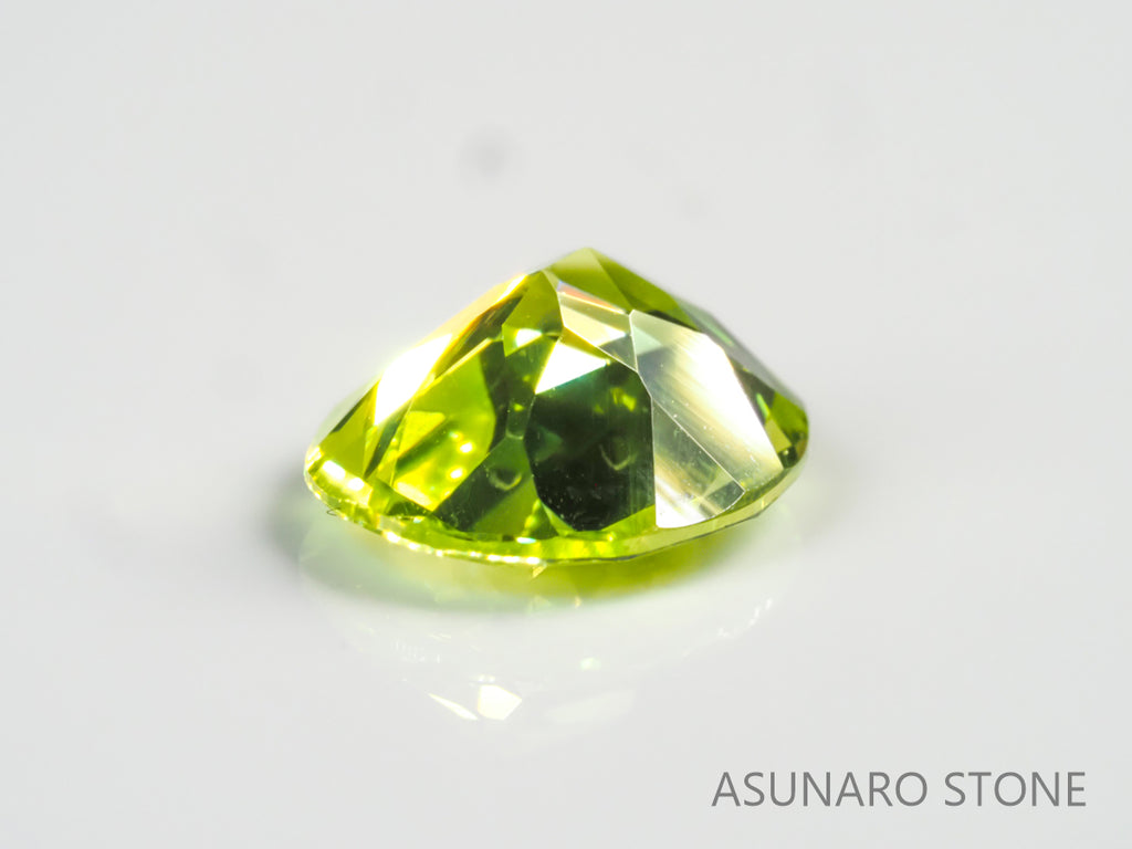 パロットクリソベリル オーバルカット インド・オリッサ産 1.73ct【pt2105306】