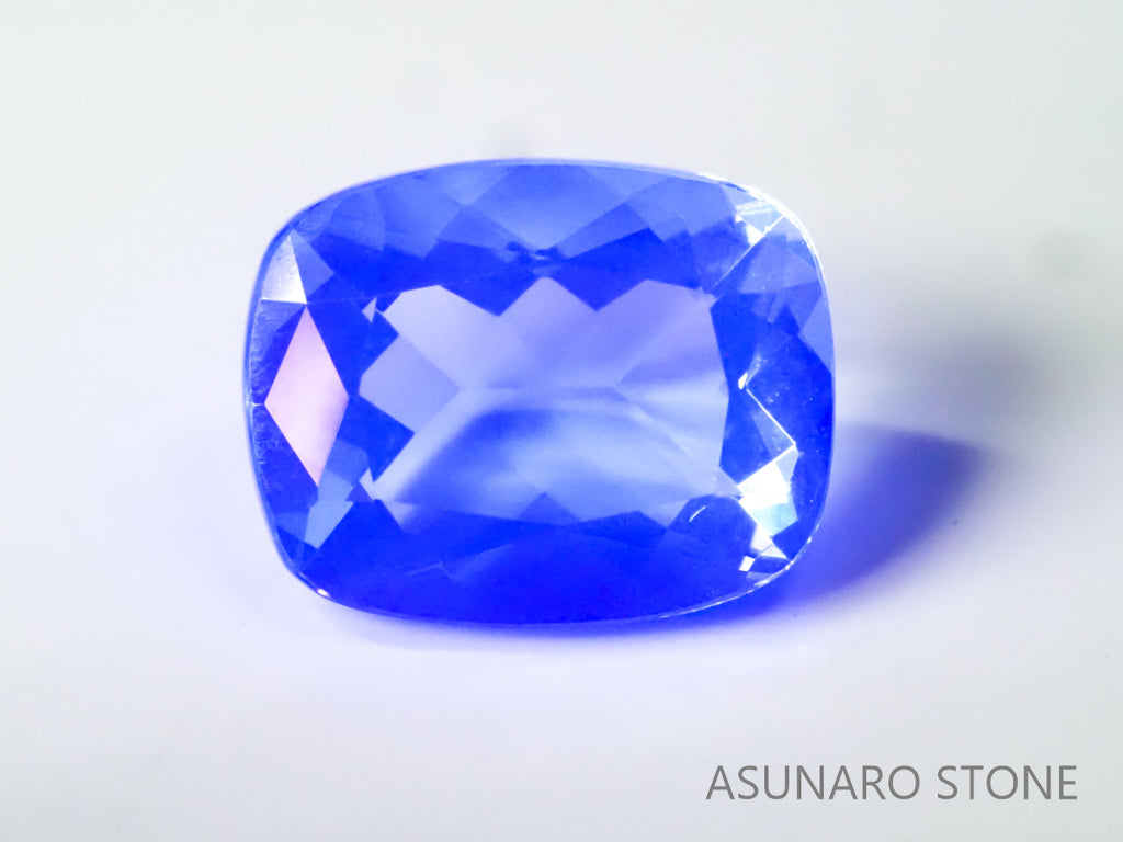 フローライト クッションカット イギリス・ロジャリー鉱山産 3.02ct【tm210605-0307】