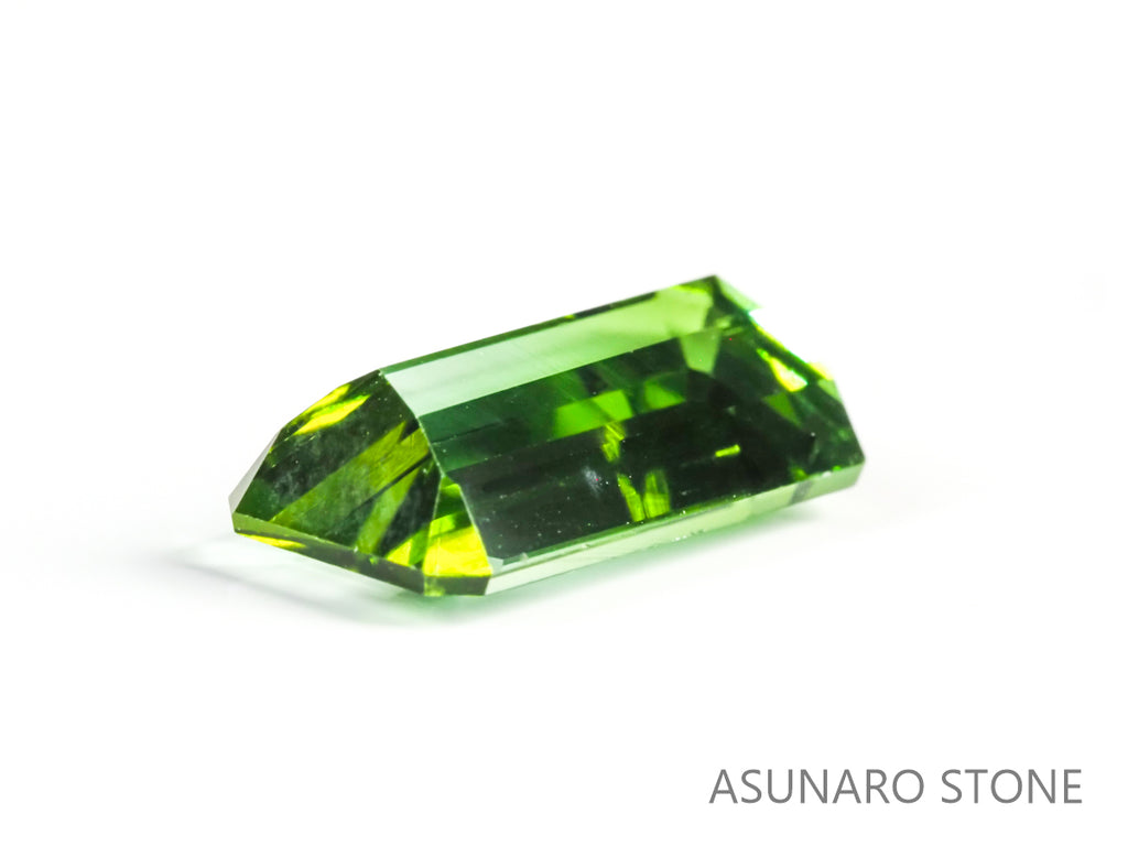 バイカラートルマリン エメラルドカット ルワンダ産 4.10ct【tm210529-0309】