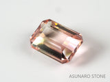 バイカラートルマリン エメラルドカット ルワンダ産 2.00ct【tm210529-0312】