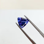 タンザナイト  トリリアントカット タンザニア産 日独ソーティング付 2.94ct【tn21040236】