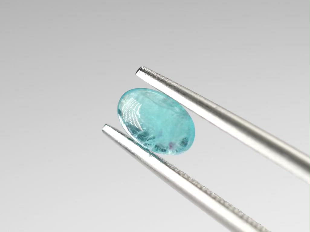 パライバトルマリン カボション ブラジル産　0.33ct【tm210712-335】