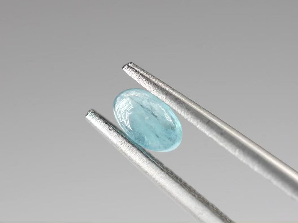 パライバトルマリン カボション ブラジル産0.25ct【tm210813-466】