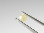 イエローダイヤモンド ローズカット コンゴ・ザイール産 0.17ct【da210629-396】